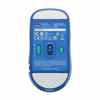 7. Wireless, WHITE CHERRY XTRFY M68 mouse
