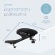 39. R-Go Ergonomic Armrest Armlehne juodas