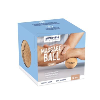 4. Spokey Cork Massage Ball OAK 9019109000