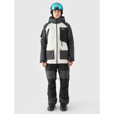9. Men's 10000 membrane snowboard jacket 4F 4FWAW24TTJAM511-11S