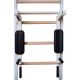 18. GYMNASTIC LADDER, HAND BAR, BENCH, CHILDREN'S ACCESSORIES, WHITE MAT BENCHK 414