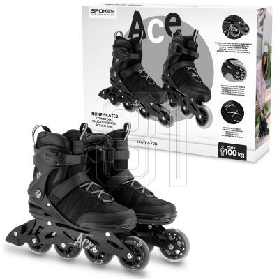 12. Spokey Ace SPK-944694 roller skates size 41