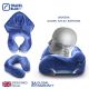 6. TRAVEL BLUE TRANQUILITY HODDIE MEMORY FOAM TRAVEL PILLOW WITH HOOD