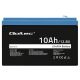5. Qoltec 53713 LiFePO4 Lithium Iron Phosphate Battery | 12.8V | 10Ah | 128Wh | BMS