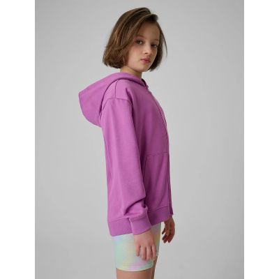 6. Girls’ Loose-Fit Hooded Sweatshirt 4F 4FJRSS26TSWSF2902-51S