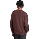 9. Men's adidas Essentials 3-Stripes Fleece Sweatshirt Brown JX0742