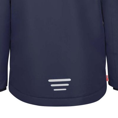 6. Trollkids Kids Holmenkollen Snow Jacket Pro Hooded Winter Jacket Navy Blue (913-100)