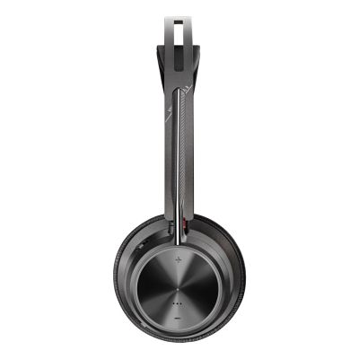 5. POLY Voyager Focus 2 USB-CC Headset with USB-C/A Adapter and Charging Base