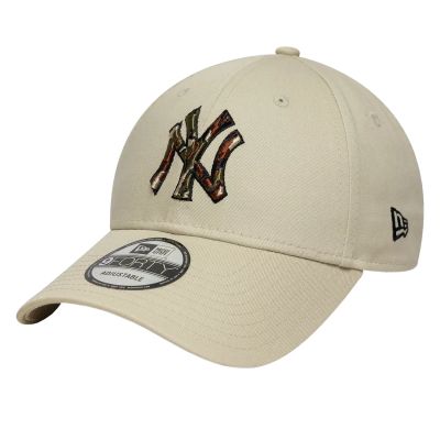 New Era 9FORTY Outline Camo New York Yankees MLB Cap 60771850 Beige OSFM