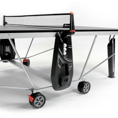 12. CORNILLEAU 500 Indoor Table Tennis Table, Gray