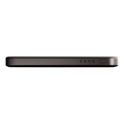 2. ZENS Slim Qi2 Aluminum Powerbank - 5000 mAh magnetic powerbank compatible with MagSafe and Qi2 (black)