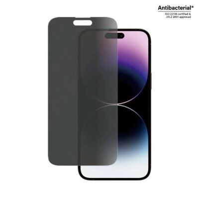 2. PanzerGlass Classic Fit antibacterial privacy glass for iPhone 14 Pro Max