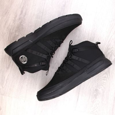 6. Bustagrip M MRM9A Black Leather Ankle Boots