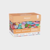 Marioinex Mini Waffle building blocks, 400 pieces, pastel