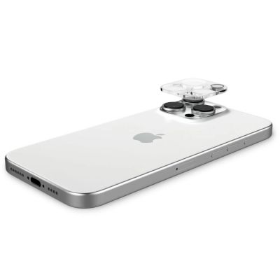 9. Spigen Optik.tR Camera Protector for iPhone 14 Pro / Pro Max / 15 Pro / Pro Max / 16 Pro / Pro Max - Transparent 2 pcs.