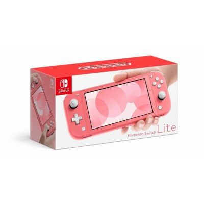 8. Nintendo Switch Lite Coral Console 10004208