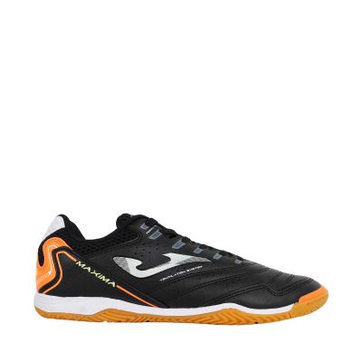 Joma Maxima 2301 Indoor football boots black and orange MAXS2301INH