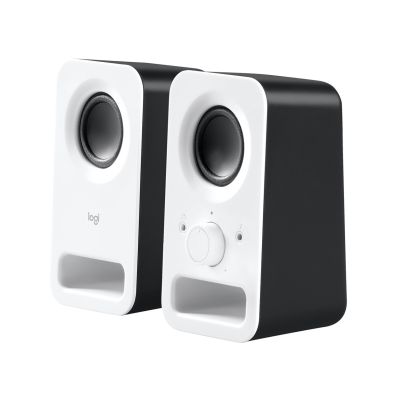 2. Logitech Z150 Multimedia Speakers, White Speakers
