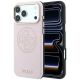 Guess Perforated 4G Gold Logo Magsafe Case for iPhone 17 Pro / 18 Pro - Pink