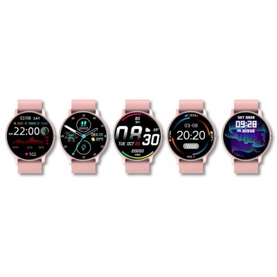 9. GIEWONT Pink GW120-1 Smartwatch