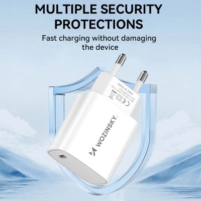7. Wozinsky WGWCCW 20W USB-C Wall Charger - White