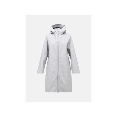Women's Peak Performance Treeline Shell Parka Raincoat - Summit Smoke Size: S