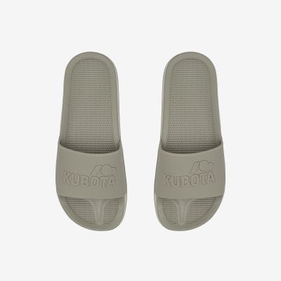 2. Kubota basic plain beige pool flip-flops K25SS-101-001-03-1