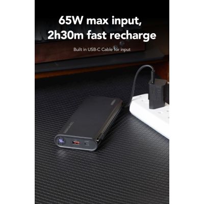 9. VEGER TC130 Power Bank Lithium-Ion (Li-Ion) 25000 mAh Black