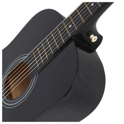 6. SUPRIMO CGS1 BK - 4/4 classical guitar, black