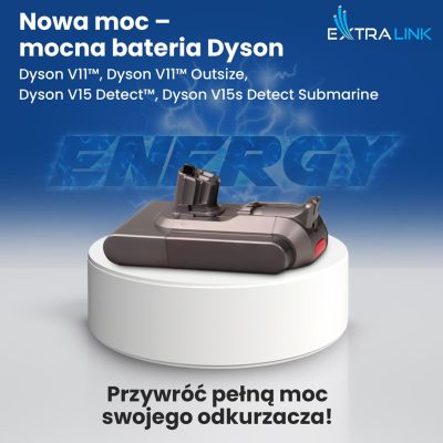 7. Battery for Dyson V11 vacuum cleaner (Click type) 25.2V 4000mAh