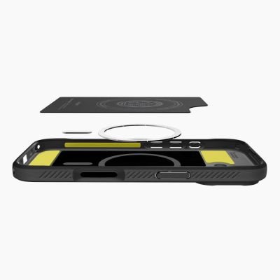 7. Spigen Rugged Armor Mag MagSafe Case for iPhone 17 - Matte Black