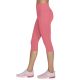 3. Skechers Go Walk High Waisted Capri Short W2CP2-RDBL Red XS