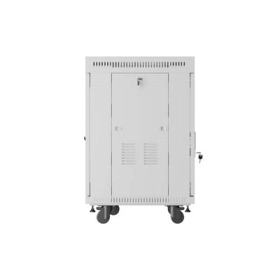 2. LANBERG FLOOR CABINET 19" 15U 600X800 LCD GRAY