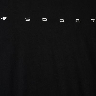 5. Men’s T-Shirt 4F M3575 Deep Black 4FWAW26TTSHM3575 20S