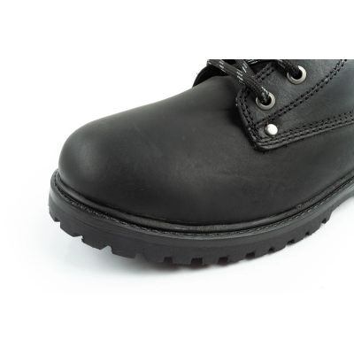 6. Wrangler Yuma men's boots, Chelsea boots, elegant leather, black