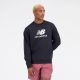 6. New Balance Essentials Stacked Logo Frenc M MT31538BK sweatshirt