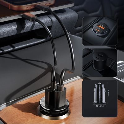 10. ORICO PowerMini 30W 1A1C Fast Car Charger