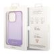 8. Guess Translucent Case for iPhone 14 Pro Max - Purple