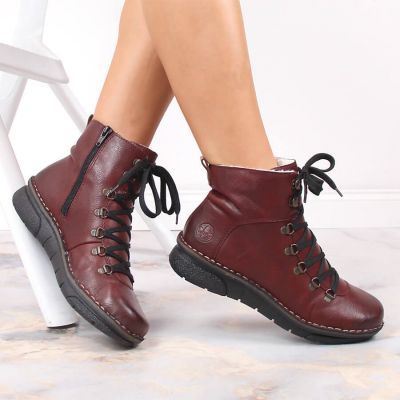 2. Comfortable insulated ankle boots Rieker W RKR559