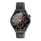 Rubicon RNCE88-1 Black Smartwatch - Black Silicone Strap + Black Leather Strap