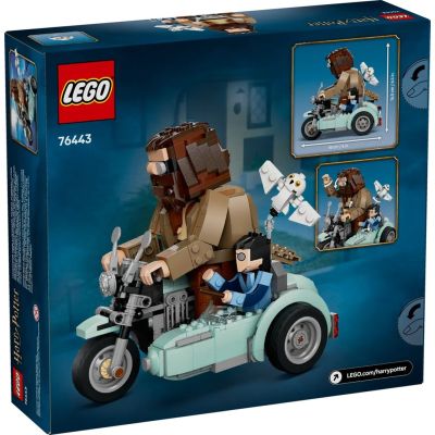 2. LEGO HARRY POTTER 76443 Hagrid and Harry's Motorcycle Ride