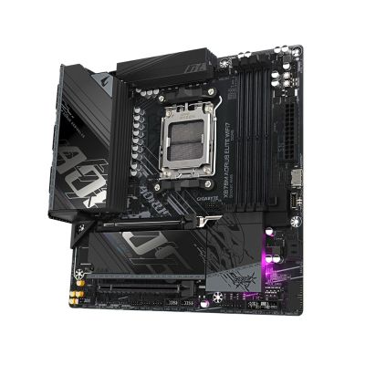 3. GIGABYTE X870M AORUS ELITE WIFI7 AMD X870 Socket AM5 micro ATX