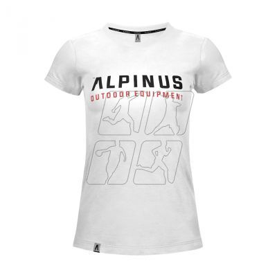 Alpinus Chiavenna white T-shirt W BR43936