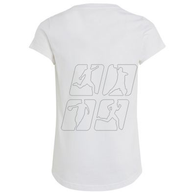 3. T-shirt adidas Big Logo GT Jr IB9162