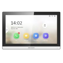 Hikvision DS-KH6350-WTE1 video intercom 17.8 cm (7") Black