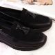 4. Rieker W RKR395 black wedge shoes