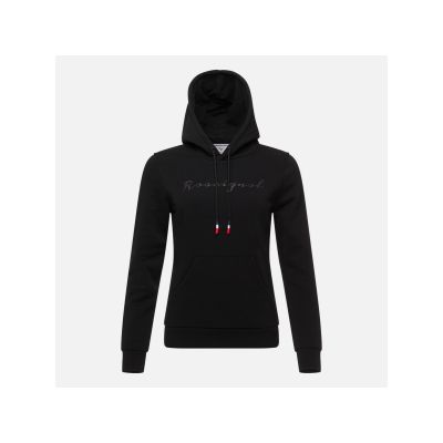 3. ROSSIGNOL W Logo Sweat Hood Fl black