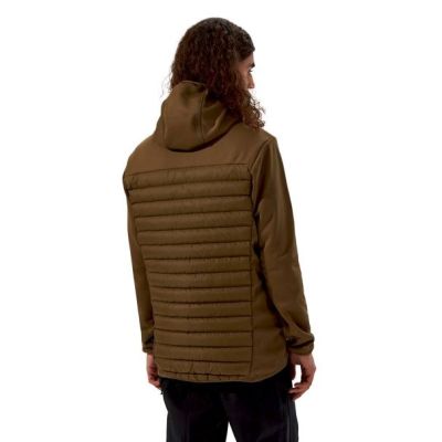 5. Berghaus Vaskye Hooded Hybrid Jacket, Size L, Brown