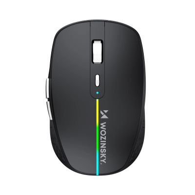 2. Wozinsky WMGK-1132 Wireless Mouse with RGB Backlight - Black