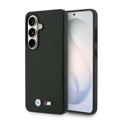 BMW M Metal Logo MagSafe Case for Samsung Galaxy S26+ - Black